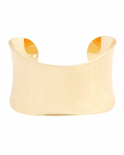 Cuff Gold Polished Bracelet for Women