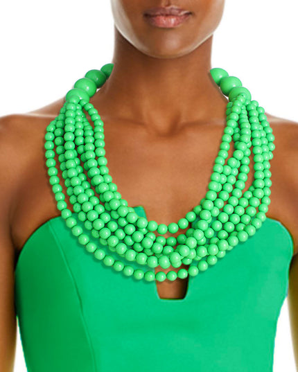 Green Bubble Gum Bead Set