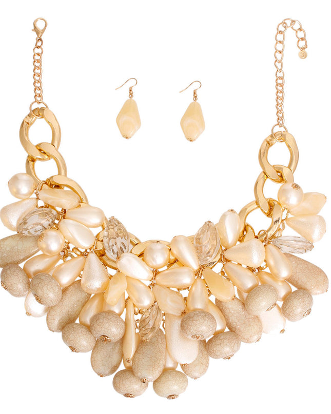 Lustrous Pearl Stone Ensemble