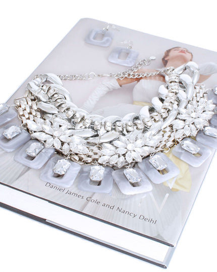 Serenity Silver Chain Marble Ensemble