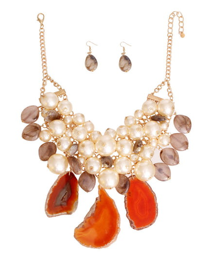 Harmonious Agate Pearl Ensemble