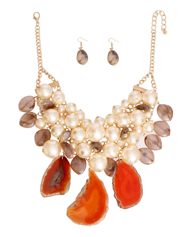 Harmonious Agate Pearl Ensemble