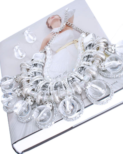 Radiant Silver Ball Drop Ensemble