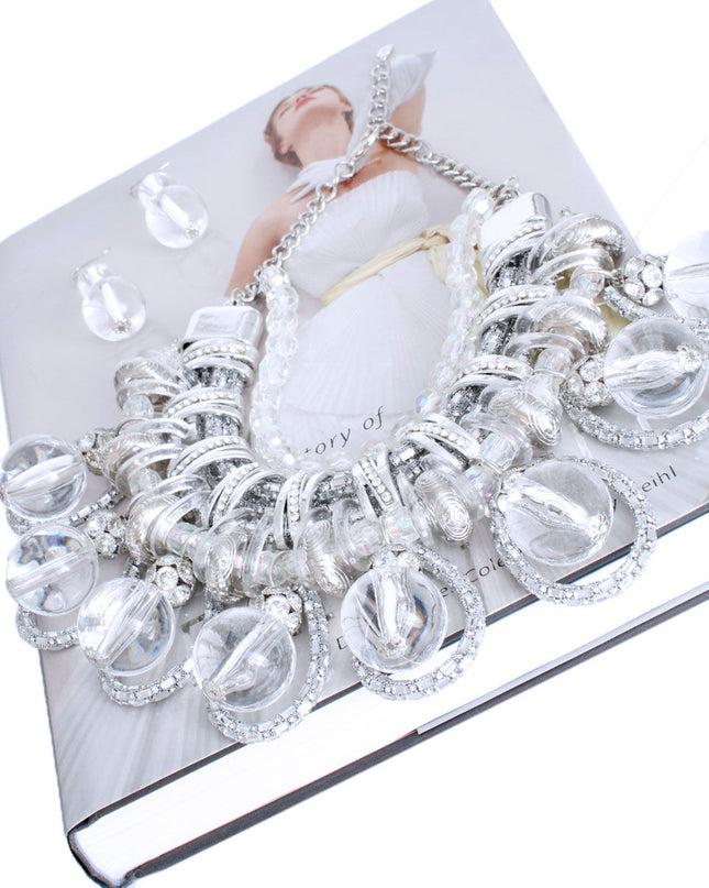 Radiant Silver Ball Drop Ensemble