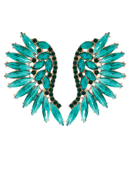 Green Wing Earrings